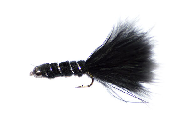 Black Weighted Tadpole Lure