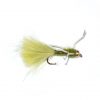Damsel Fly Light Olive Rubber Legs Goldhead