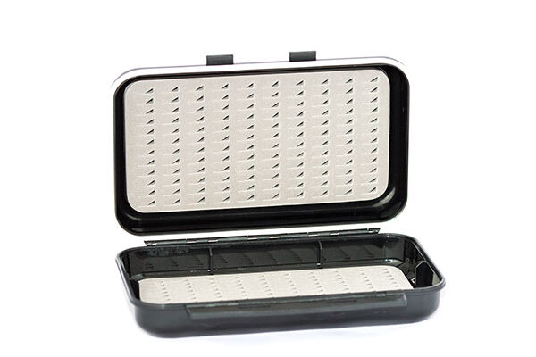 Waterproof ABS Plastic Moulded Fly Box ( holds 240 standard flies) FREE x 8 Epoxy Buzzers